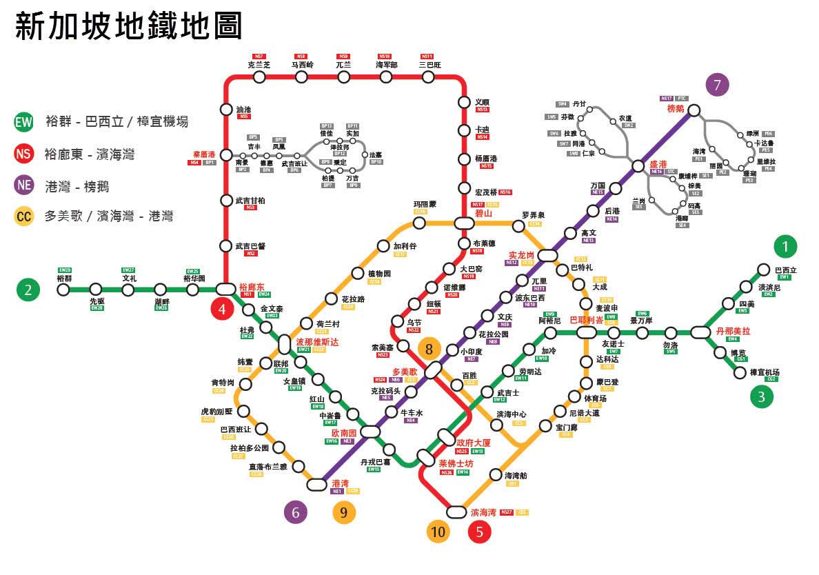 新加坡地铁图谁能提供一下我在网上查都不清晰