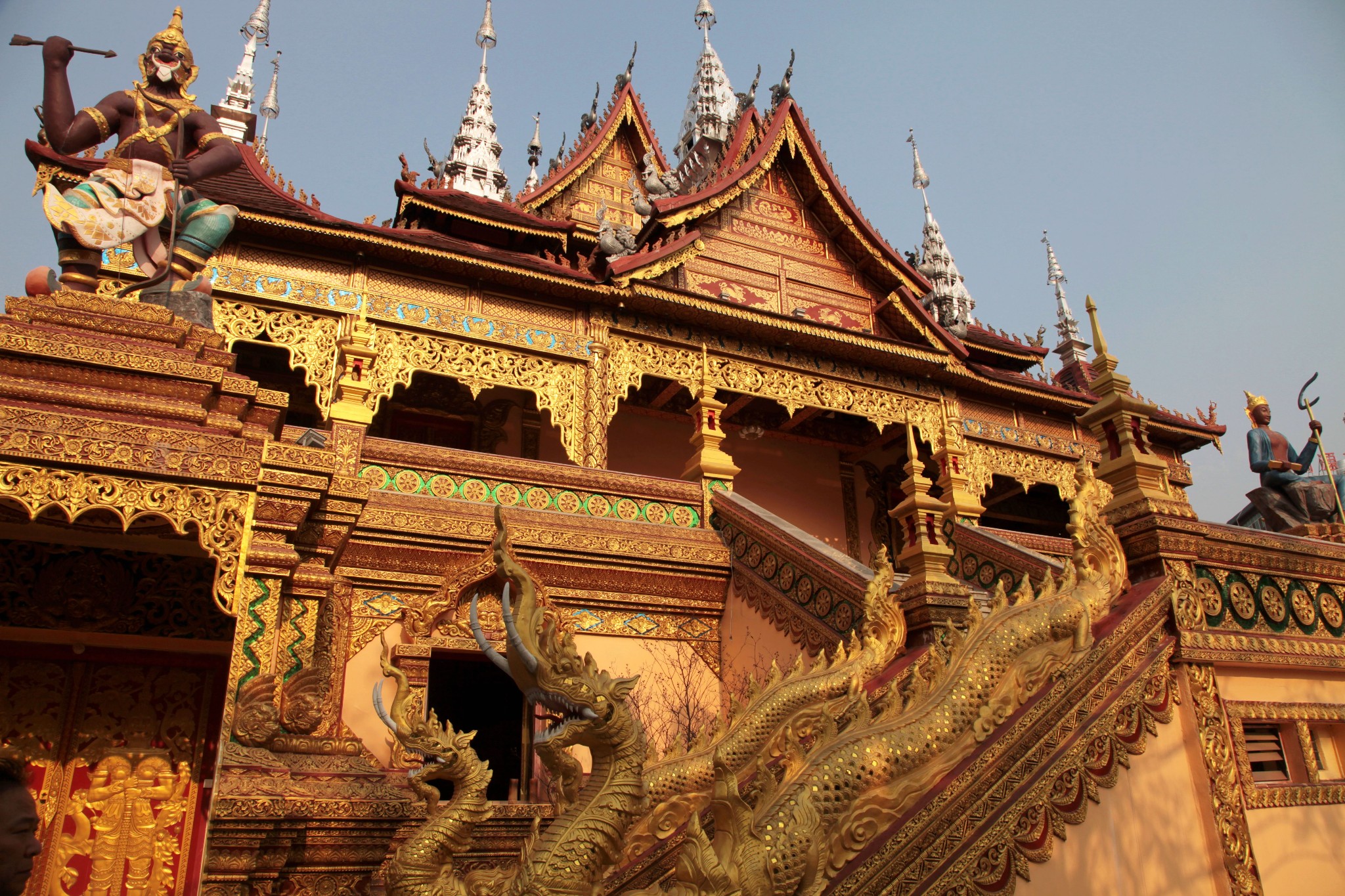 七彩云南行第十二景区勐仑镇景洪市西双版纳总佛寺